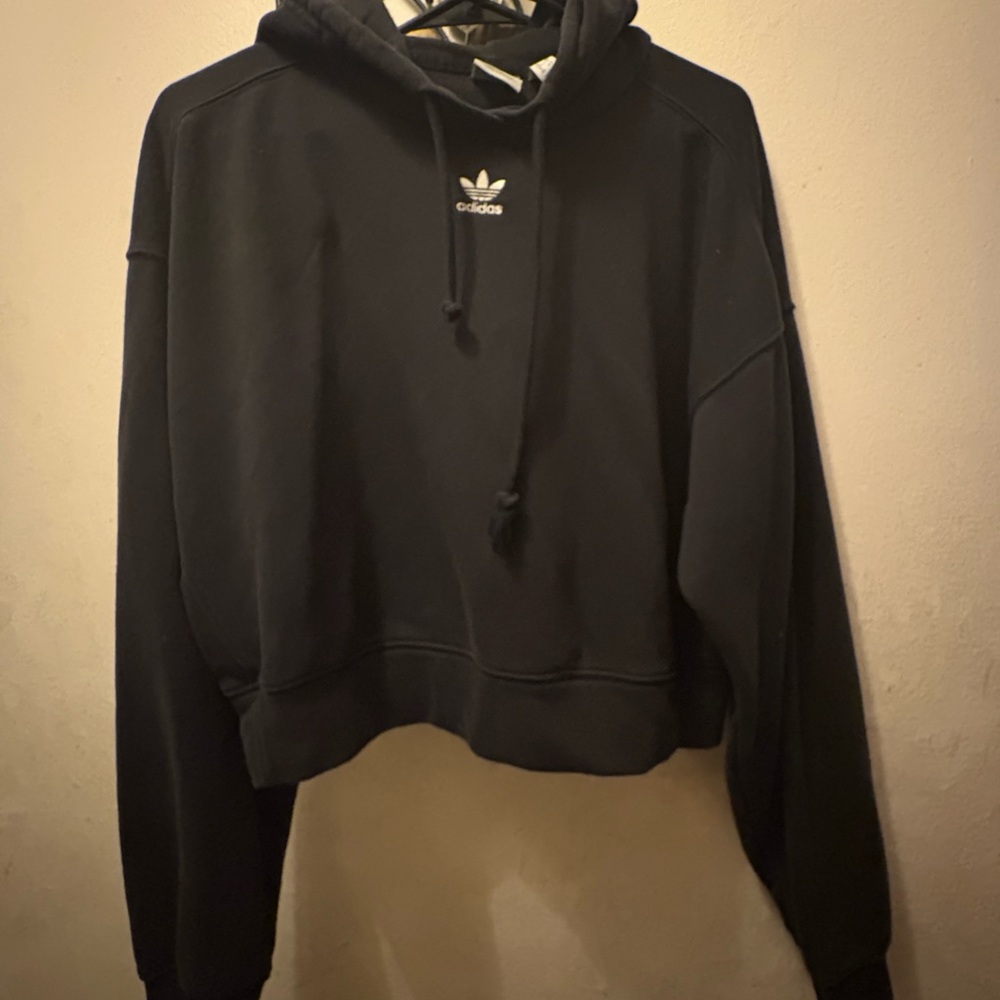 Adidas Black Pullover Hoodie